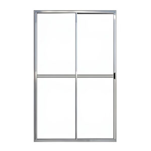 Porta Sacada 2 ou 4 Folhas sem Fechadura Alumínio Branco ou Brilhante